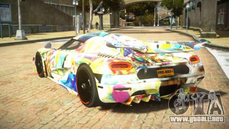 Koenigsegg Agera One FSR S7 para GTA 4