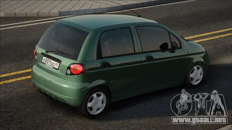 Daewoo Matiz Green para GTA San Andreas