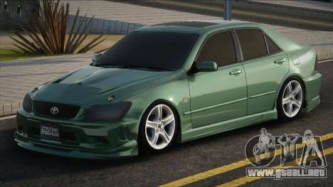 Toyota Altezza Green para GTA San Andreas