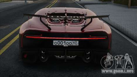 Bugatti Chiron [Red] para GTA San Andreas