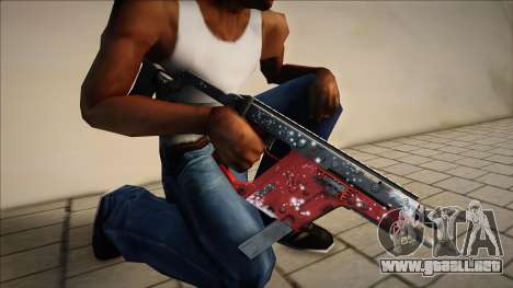 New Year Mp5lng para GTA San Andreas