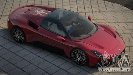Maserati MC20 Cielo Performance 2024 Red para GTA San Andreas