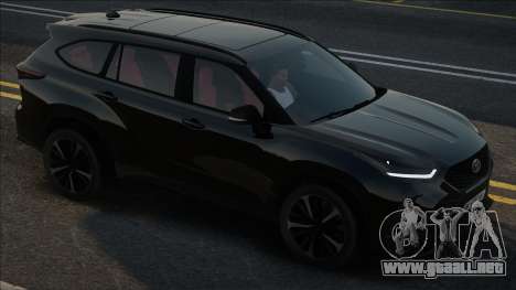 Toyota Highlander Blak para GTA San Andreas