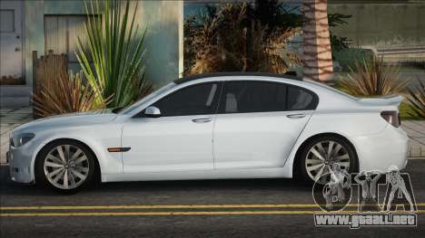 BMW F01 Silver para GTA San Andreas