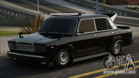 Vaz 2107 New Black para GTA San Andreas