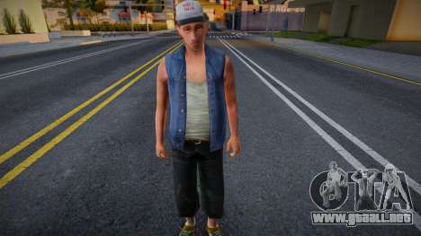 New Man Skin Cap para GTA San Andreas