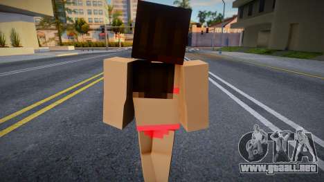Minecraft Ped Hfybe para GTA San Andreas
