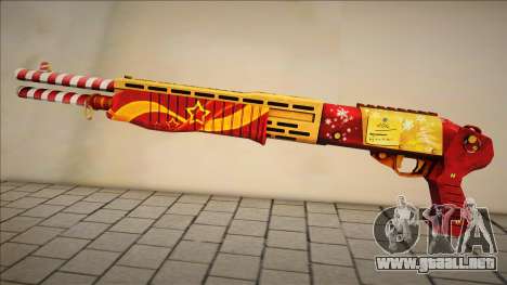 New Year Chromegun v1 para GTA San Andreas