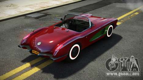 1960 Chevrolet Corvette C1 V1.0 para GTA 4