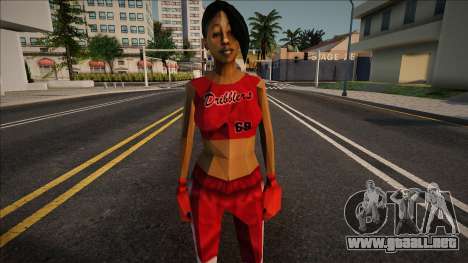 Female Boxer 1 para GTA San Andreas