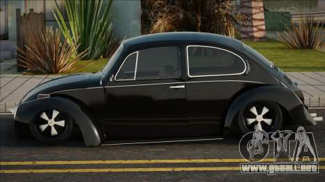 Volkswagen Kafer Black para GTA San Andreas