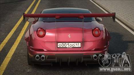 Ferrari California [Red] para GTA San Andreas