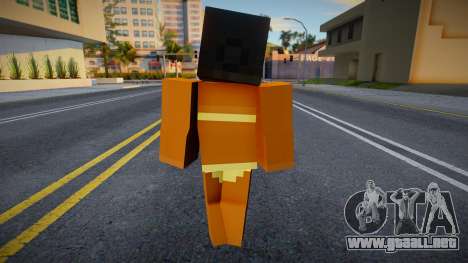 Minecraft Ped Bfybe para GTA San Andreas
