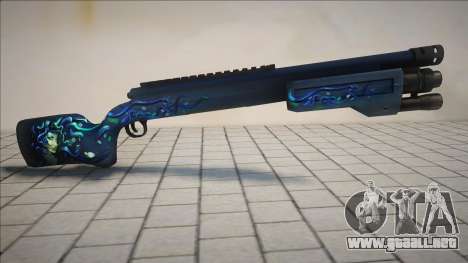 Meduza Gun Chromegun para GTA San Andreas