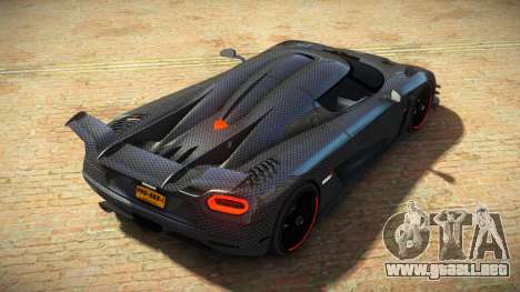 Koenigsegg Agera One FSR S8 para GTA 4