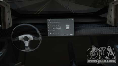 Tesla Model Cybertruck para GTA San Andreas