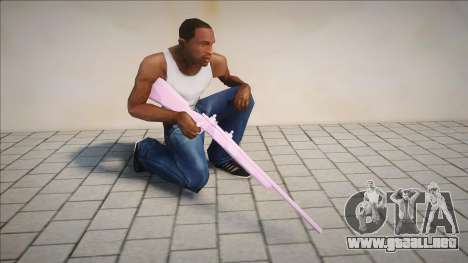 Pink Rifle para GTA San Andreas