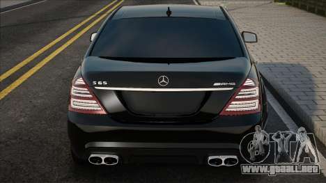 Mercedes-Benz S65 Blek para GTA San Andreas
