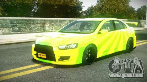 Mitsubishi Evo X R-Tuned S7 para GTA 4