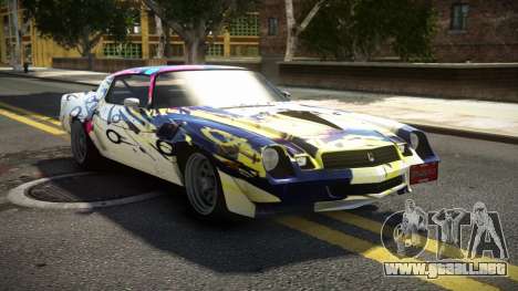 Chevrolet Camaro Z28 F-Sport S12 para GTA 4