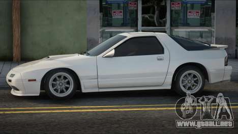 Mazda FC3S White para GTA San Andreas