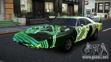 1969 Dodge Charger Daytona RT S3 para GTA 4