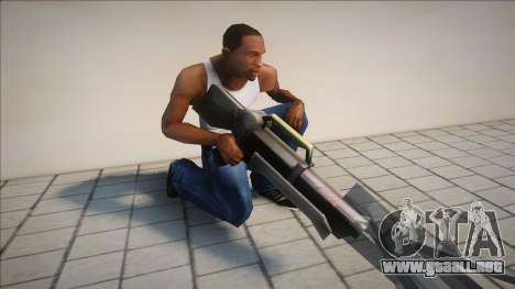 Quake 2 Chromegun para GTA San Andreas