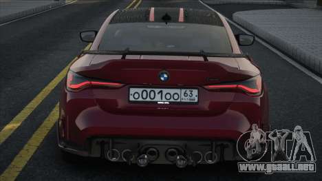 BMW M4 G82 (Red) para GTA San Andreas