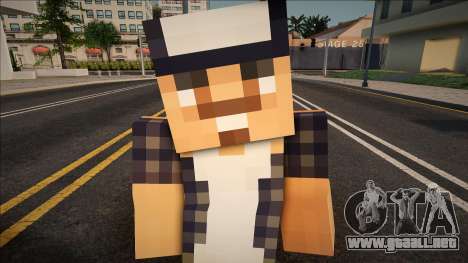 Minecraft Ped Dwmylc1 para GTA San Andreas