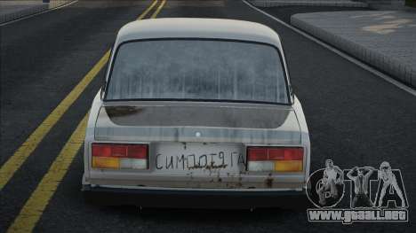 Vaz 2107 Brodyyaga para GTA San Andreas