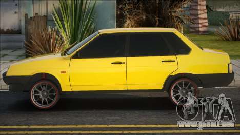 Vaz 21099 Yellow para GTA San Andreas