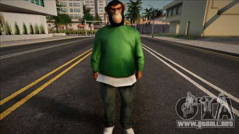 Grove Street Families - Monkey (FAM1) para GTA San Andreas