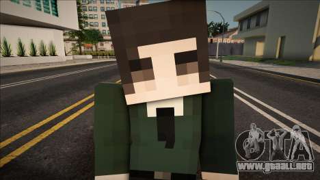 Minecraft Ped Omyri para GTA San Andreas