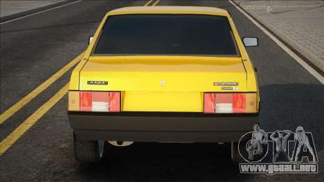 Vaz 21099 Yellow para GTA San Andreas