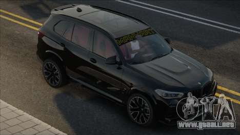 BMW X5m F95 Black para GTA San Andreas