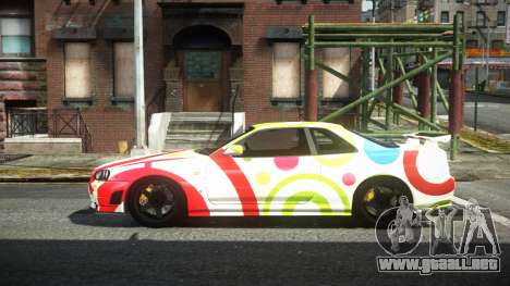 Nissan Skyline R34 F-Sport S2 para GTA 4