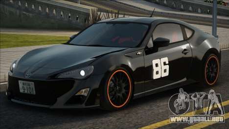 Toyota GT86 MF GHOST para GTA San Andreas