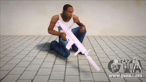 Pink M4 para GTA San Andreas