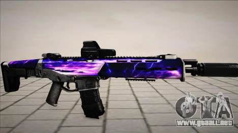 M4 Purple para GTA San Andreas
