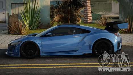 Honda NSX Blue para GTA San Andreas