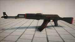 Red-Black M4 para GTA San Andreas