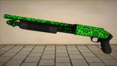 Chromegun [Green] para GTA San Andreas