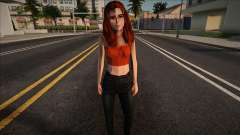 Julia pelirroja para GTA San Andreas