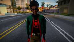 Miles Morales Hoodie Suit ( ITVS ) para GTA San Andreas