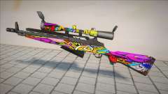New HD Sniper Rifle para GTA San Andreas