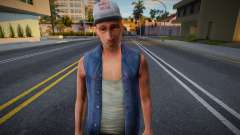 New Man Skin Cap para GTA San Andreas