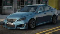 Lexus IS-F Blu para GTA San Andreas