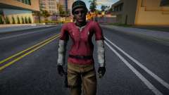 Chris Redfield Thug Outfit from Resident Evil (G para GTA San Andreas