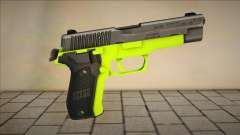 Green Colt45 weapon para GTA San Andreas