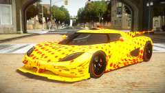 Koenigsegg Agera One FSR S6 para GTA 4